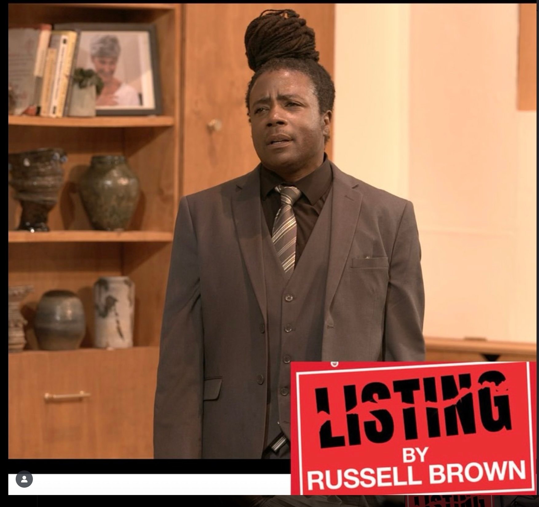 Tamir Yardenne as Andre in Listing at Theatre 40